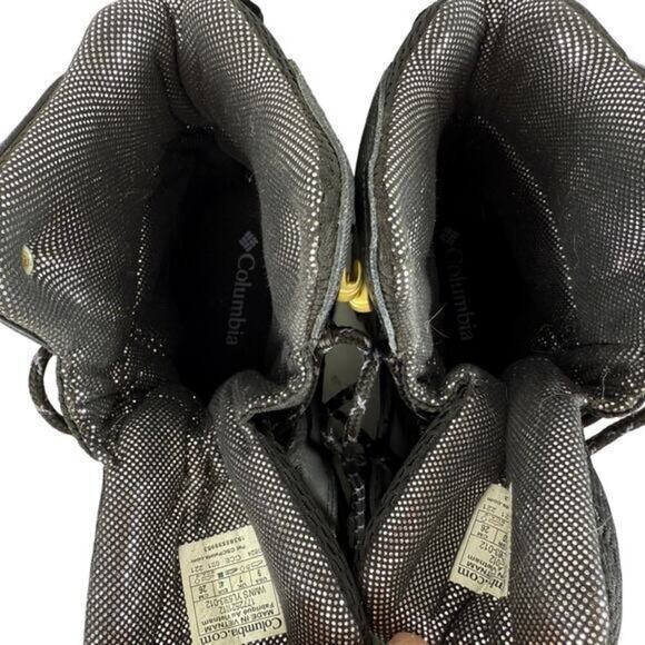 Columbia Bugaboot Snow Boot Woman's Size 9 insulated Waterproof Warm Black - Picture 7 of 11